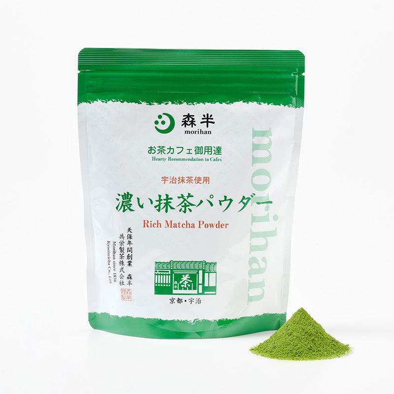 【Morihan】 日本 森半宇治 含糖特濃抹茶粉500g (有機認證) 箱購