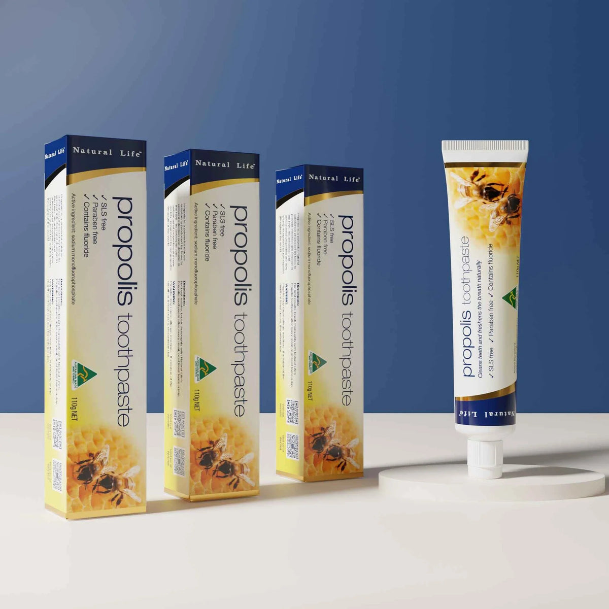 【Natural Life】澳洲 蜂膠 牙膏 最新效期 2028/04 箱購
